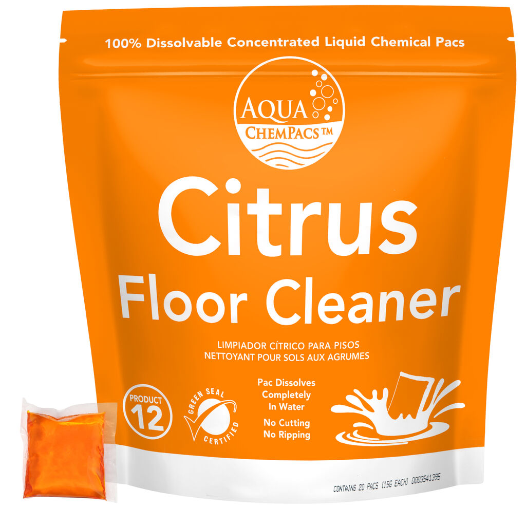 Citrus Floor Cleaner, 20ea